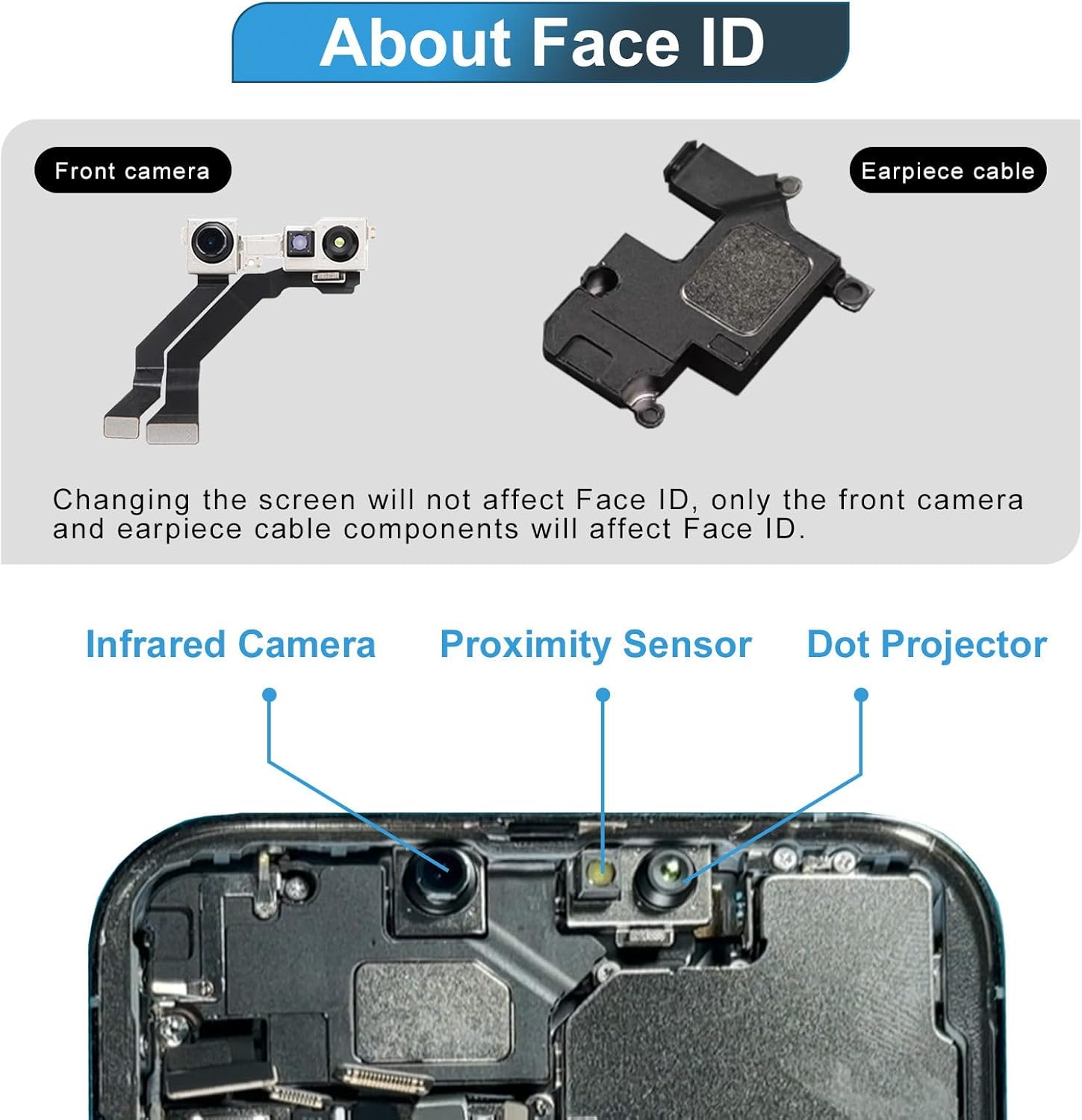 Schermo per iPhone 13 Pro Max COF 6.7" LCD Display - immagine 4