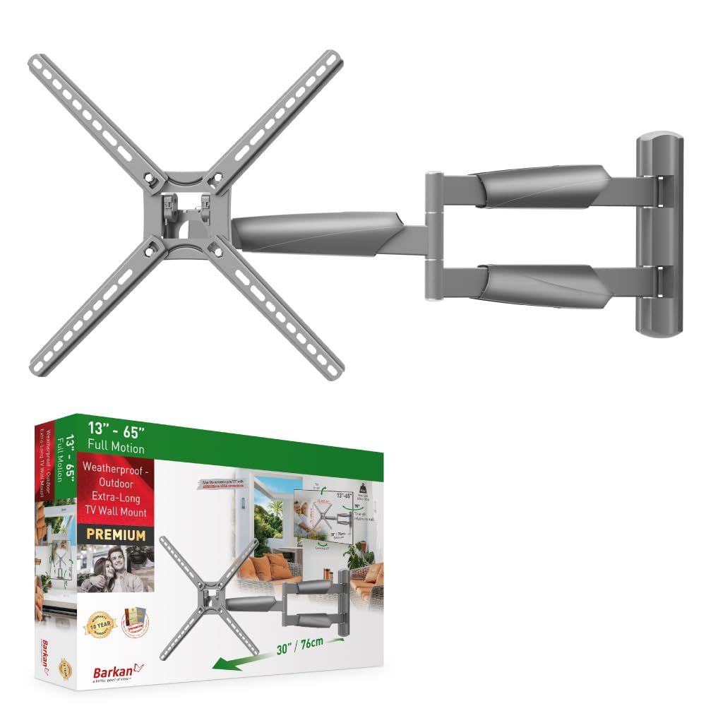 Barkan Supporto TV da Parete Esterno 76cm