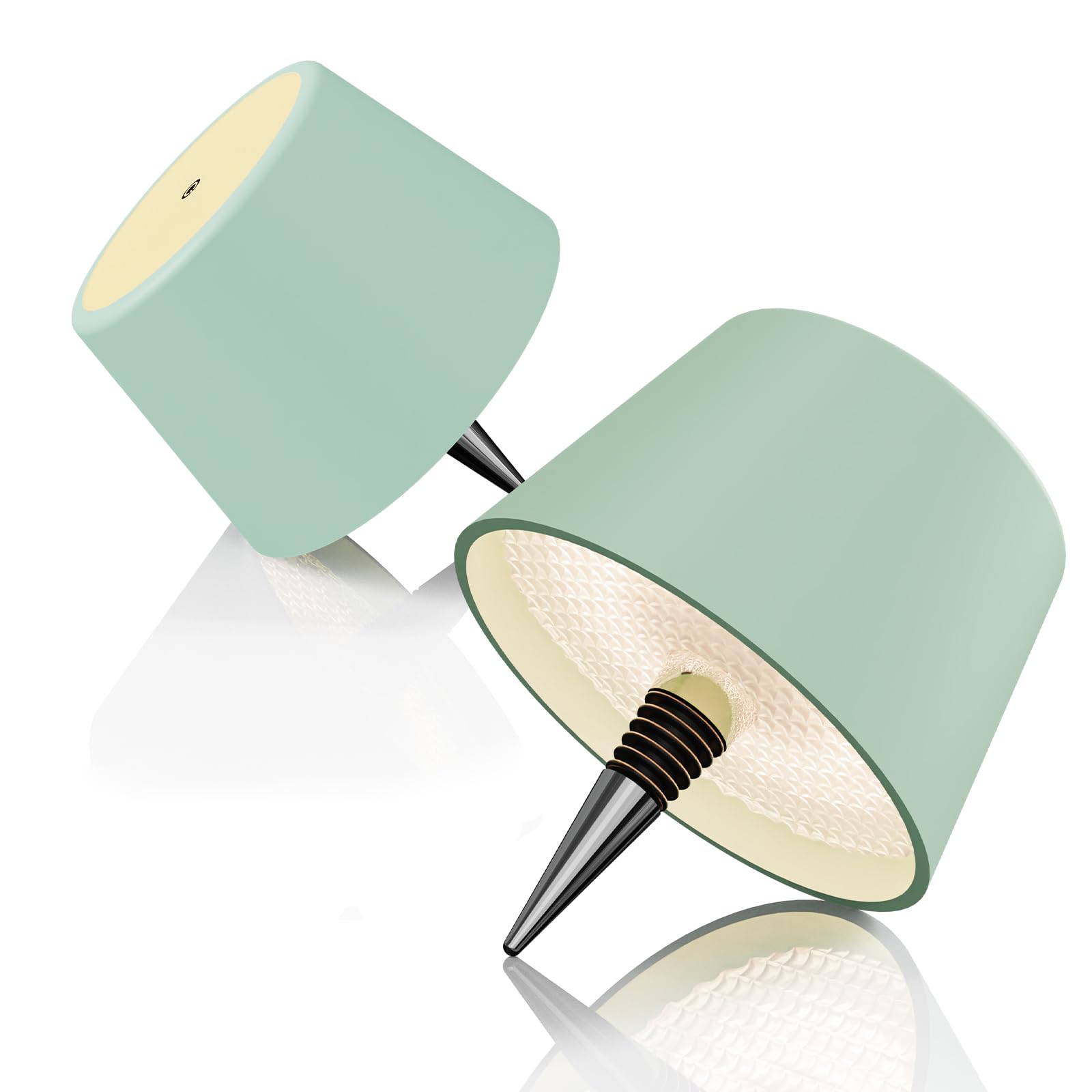 MU LIN Lampada Bottiglia Ricaricabile Senza Fili