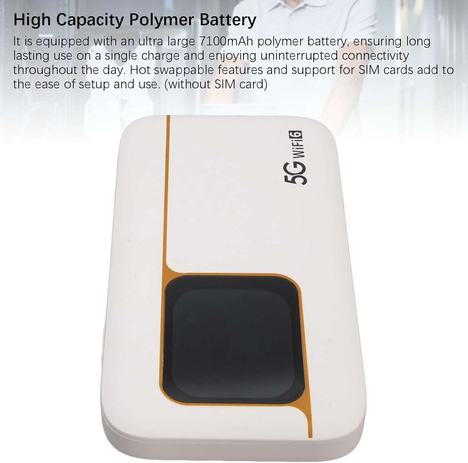 Ejoyous Hotspot Mobile 5G WiFi Portatile IP67 - immagine 4