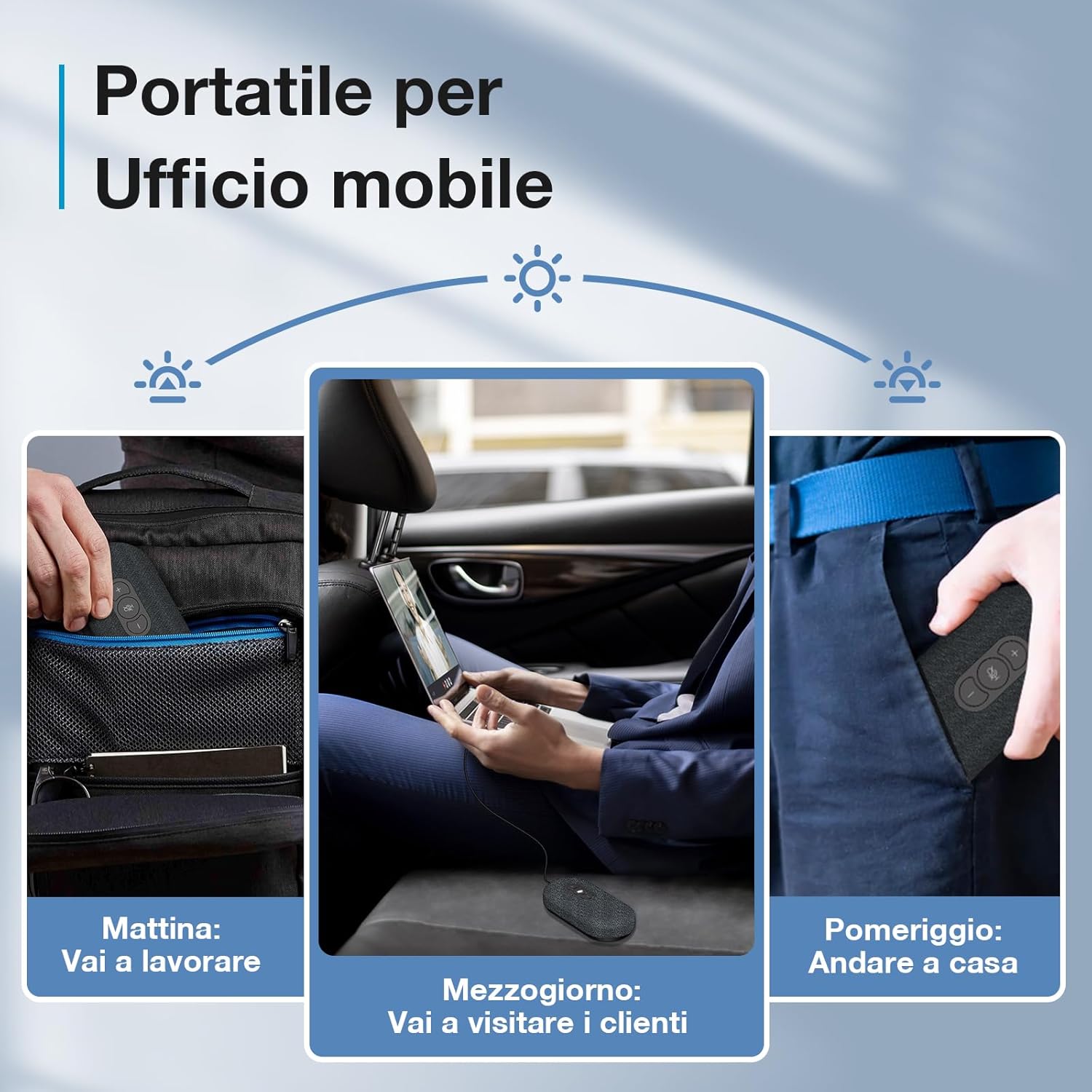 Raybit Altoparlante per Conferenze con Microfono USB - immagine 4