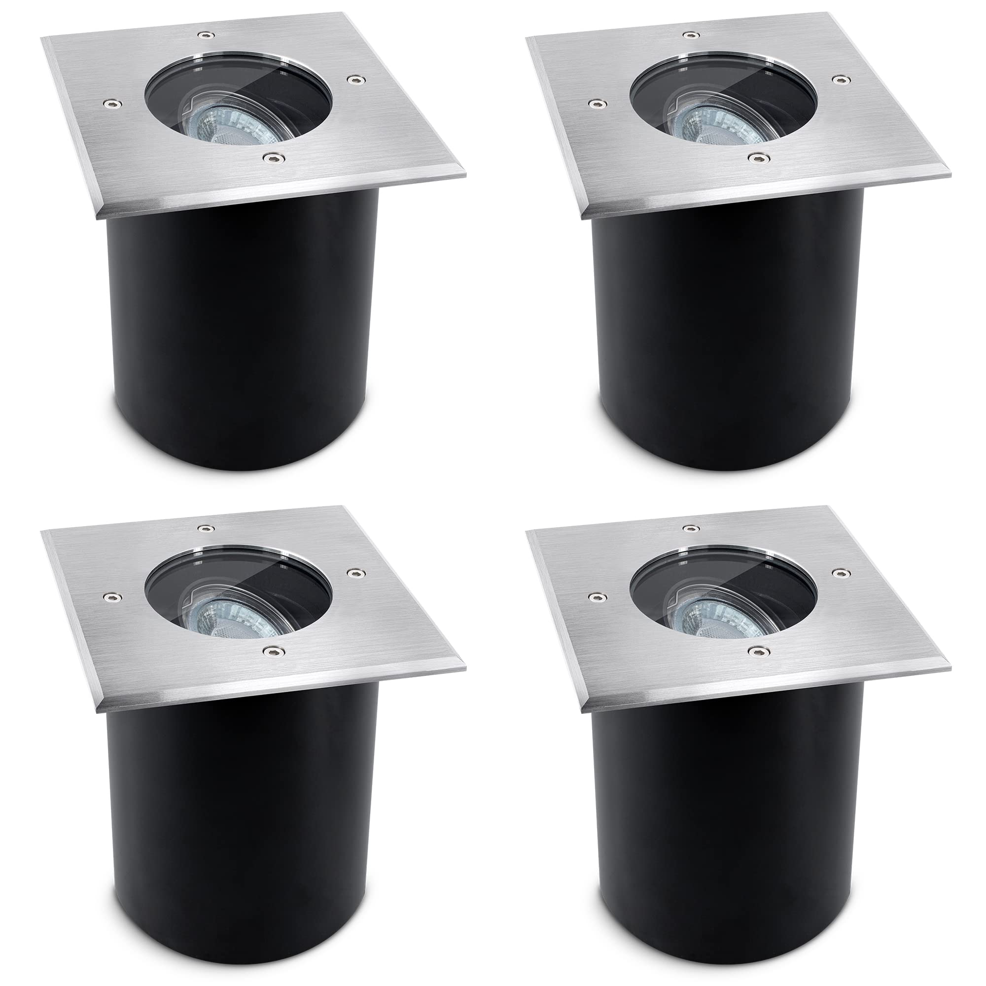 Ssc-luxon JUAVI 4 Faretti da Incasso a Pavimento GU10