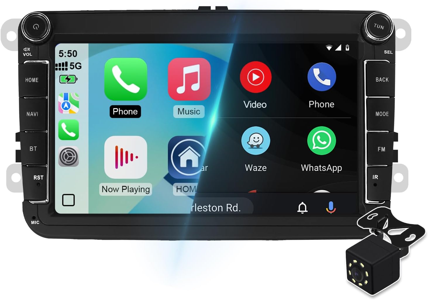 Android 14 Car Multimedia Player per VW Polo Golf Passat - immagine 1