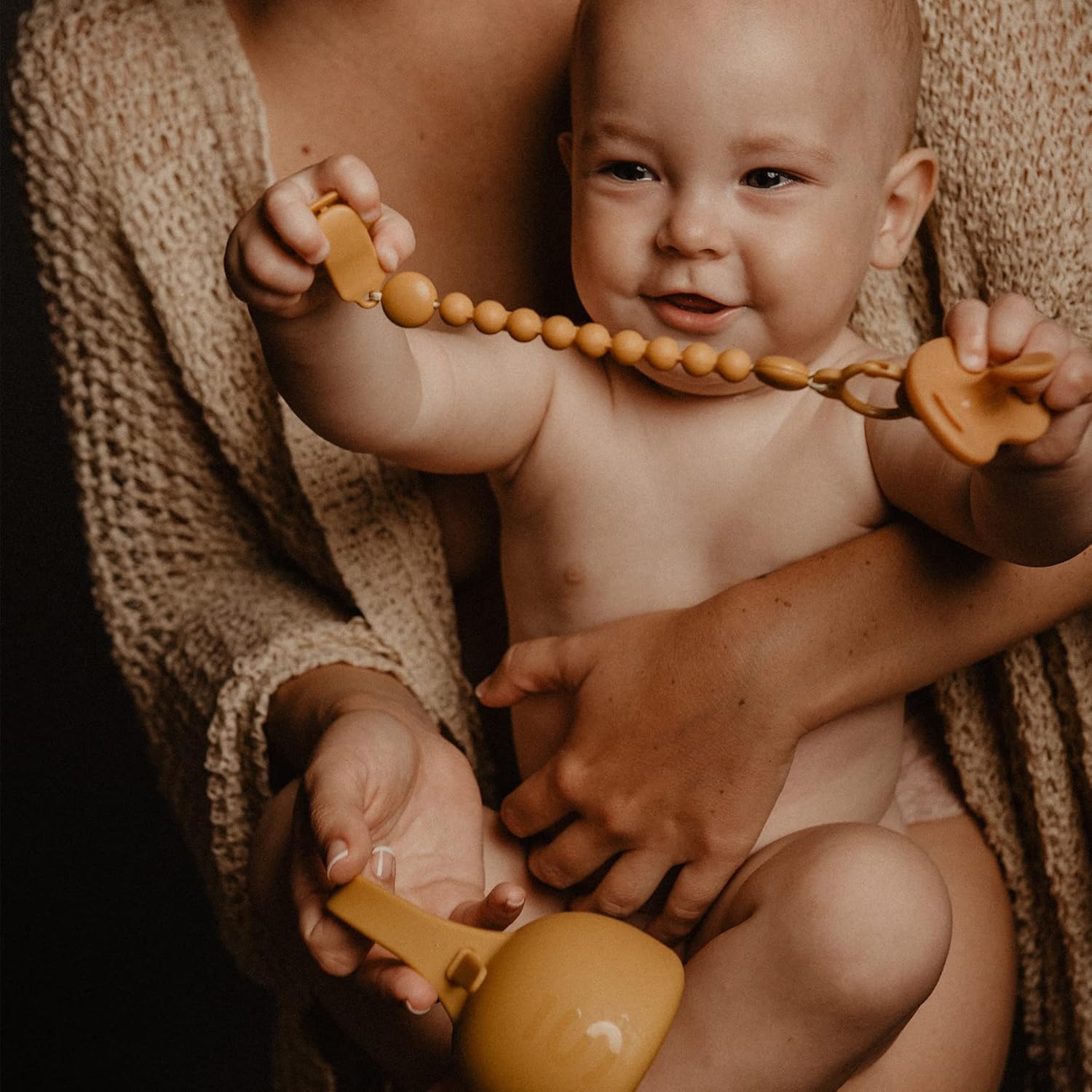 Suavinex Clip per Ciucci in Silicone - Color Essence, Verde - immagine 5