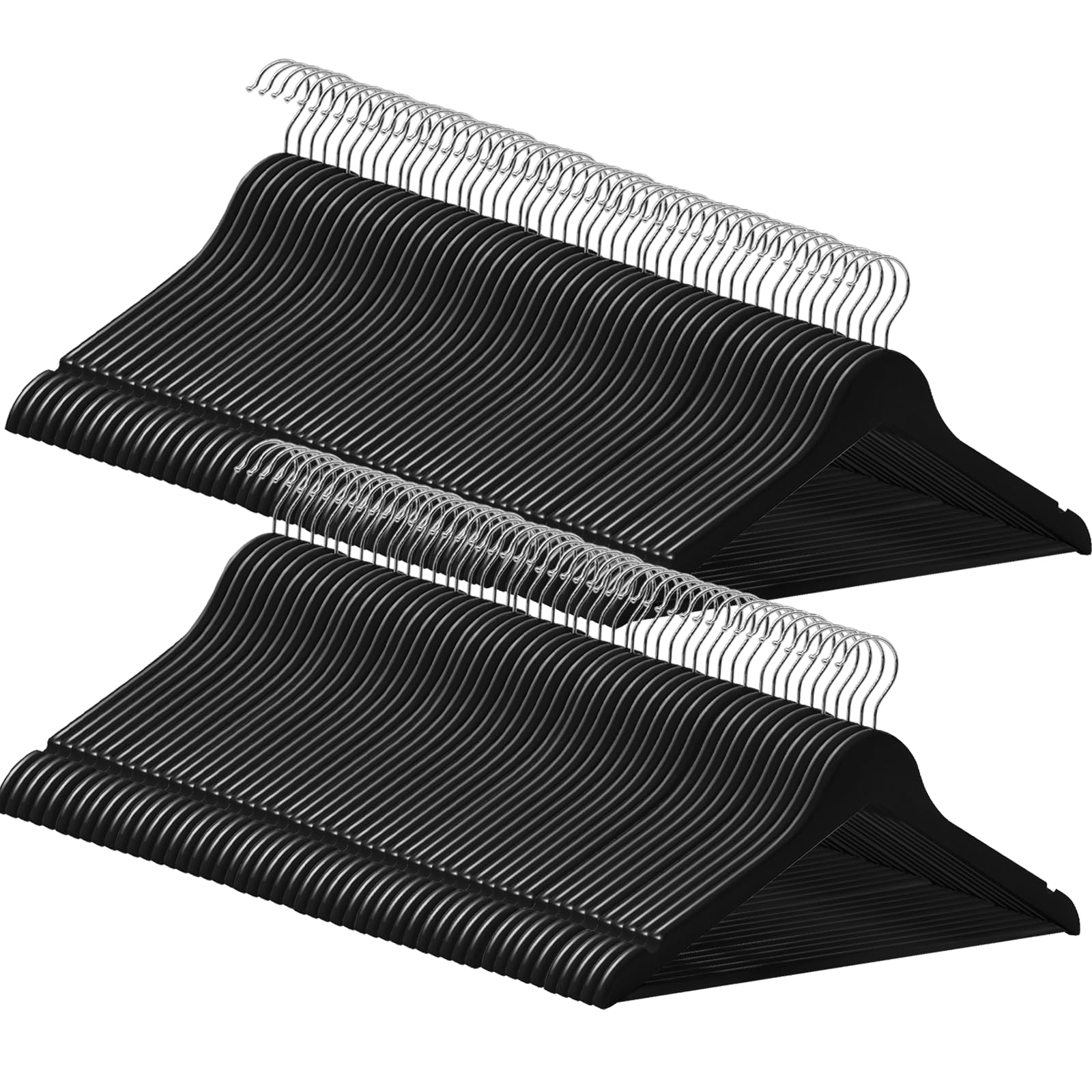 Abheng Grucce Legno 100 Pezzi - Appendiabiti Naturale