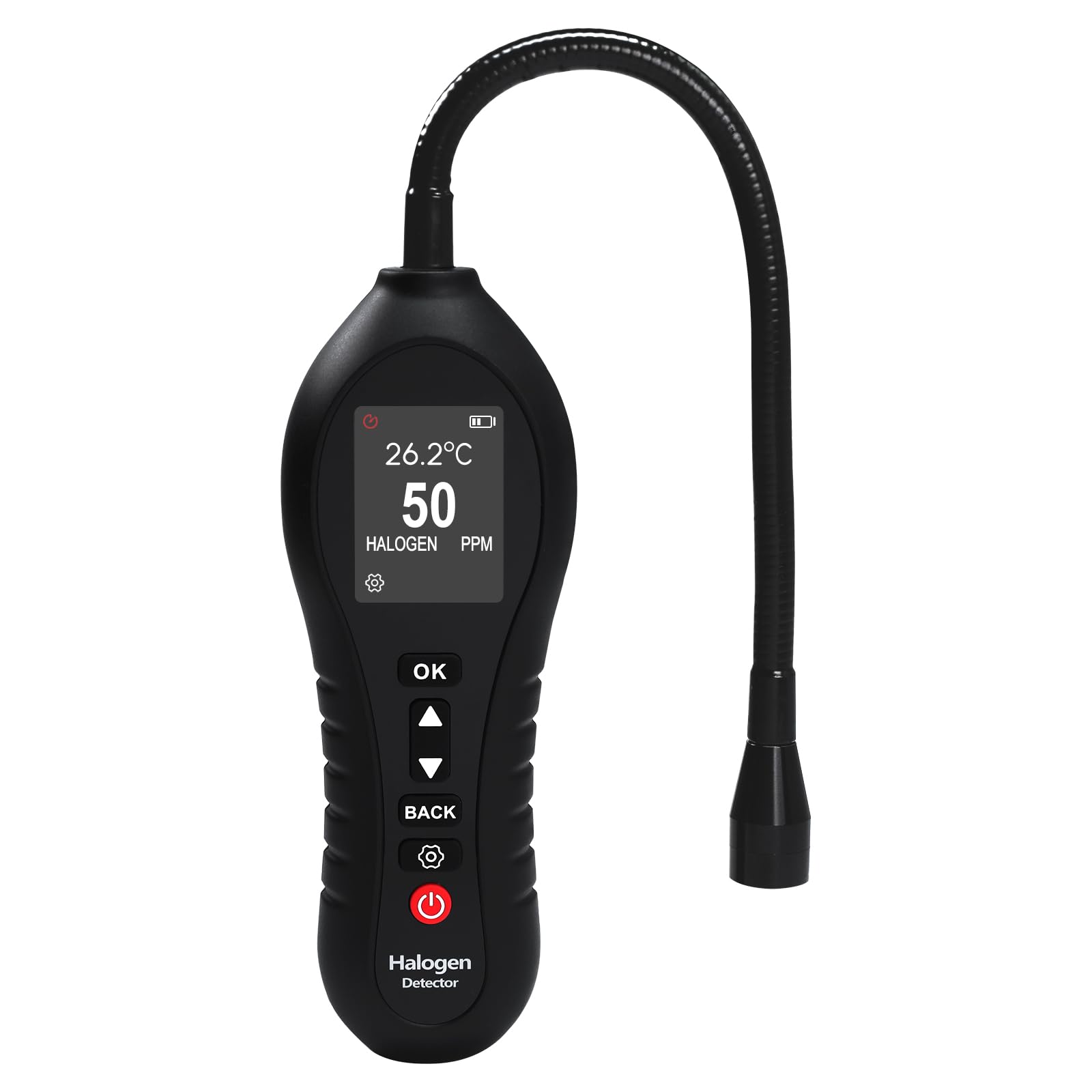 Rilevatore di Perdite Refrigerante HVAC Freon Sniffer 0-1000 PPM