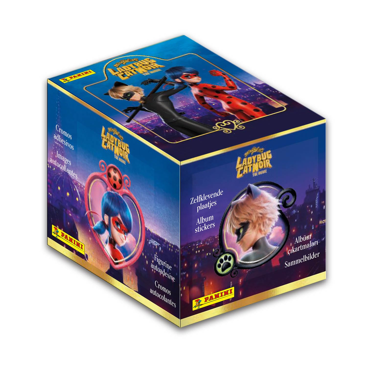 Panini Miraculous Le Film - Confezione da 36 tasche, 004476BOX36F