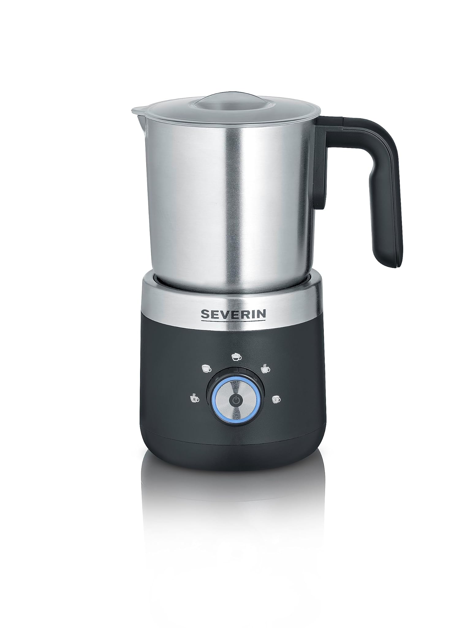 Severin SM 3588 Montalatte Elettrico 500W Acciaio Inox