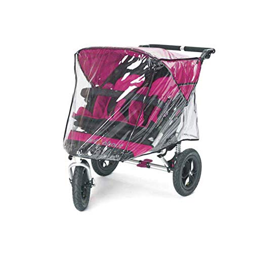 Parapioggia per out 'N About Nipper 360 doppio, SUPERSOFT Made in the UK