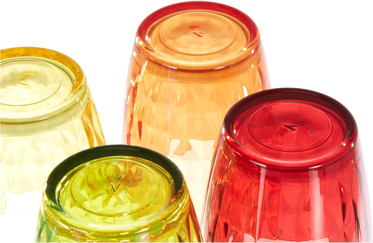 Tognana Gemma - Set 6 Bicchieri cc 320, Multicolore - immagine 2