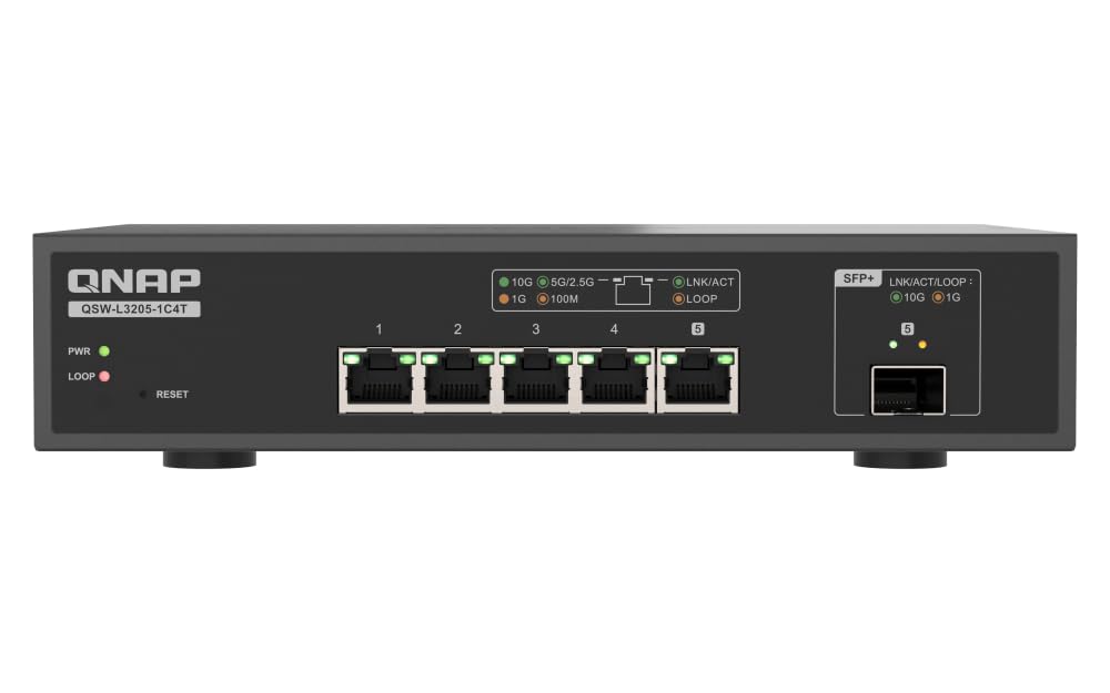 Qnap Switch QSW-L3205-1C4T Lite-Managed