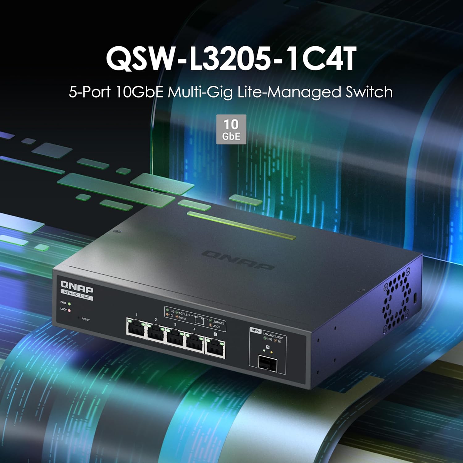 Qnap Switch QSW-L3205-1C4T Lite-Managed - immagine 2