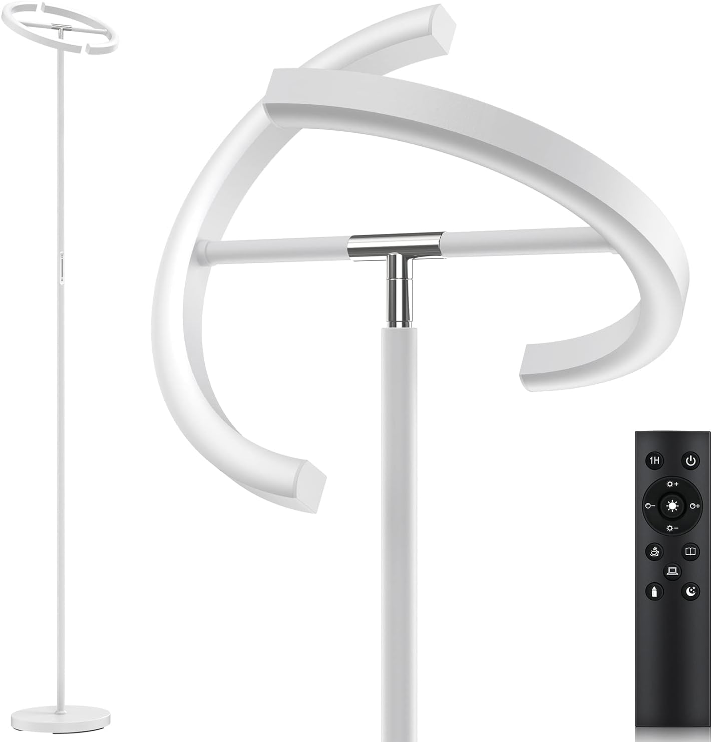 SIBRILLE Lampada da Terra Salotto 22W Dimmerabile - immagine 1