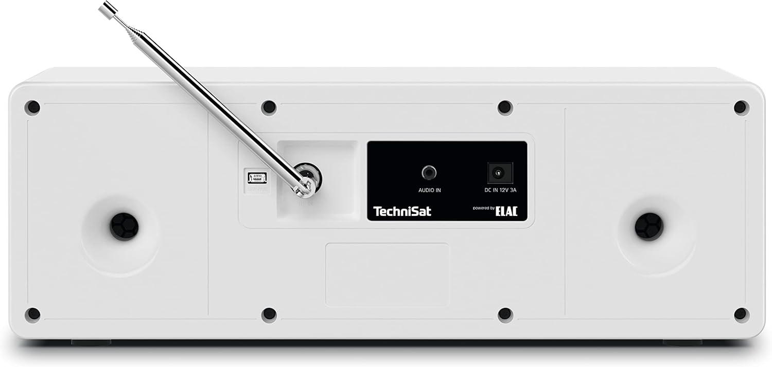 Technisat DIGITRADIO 4 C - Radio Digitale Stereo, Bianco - immagine 2