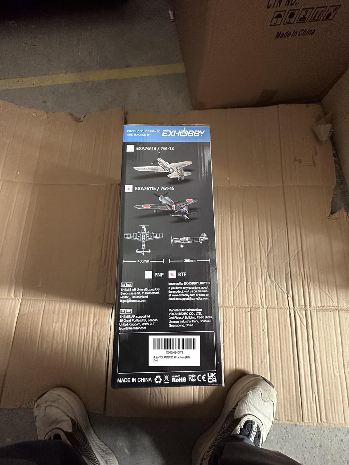 VOLANTEXRC Aereo RC Zero Fighter 4 Canali - immagine 4