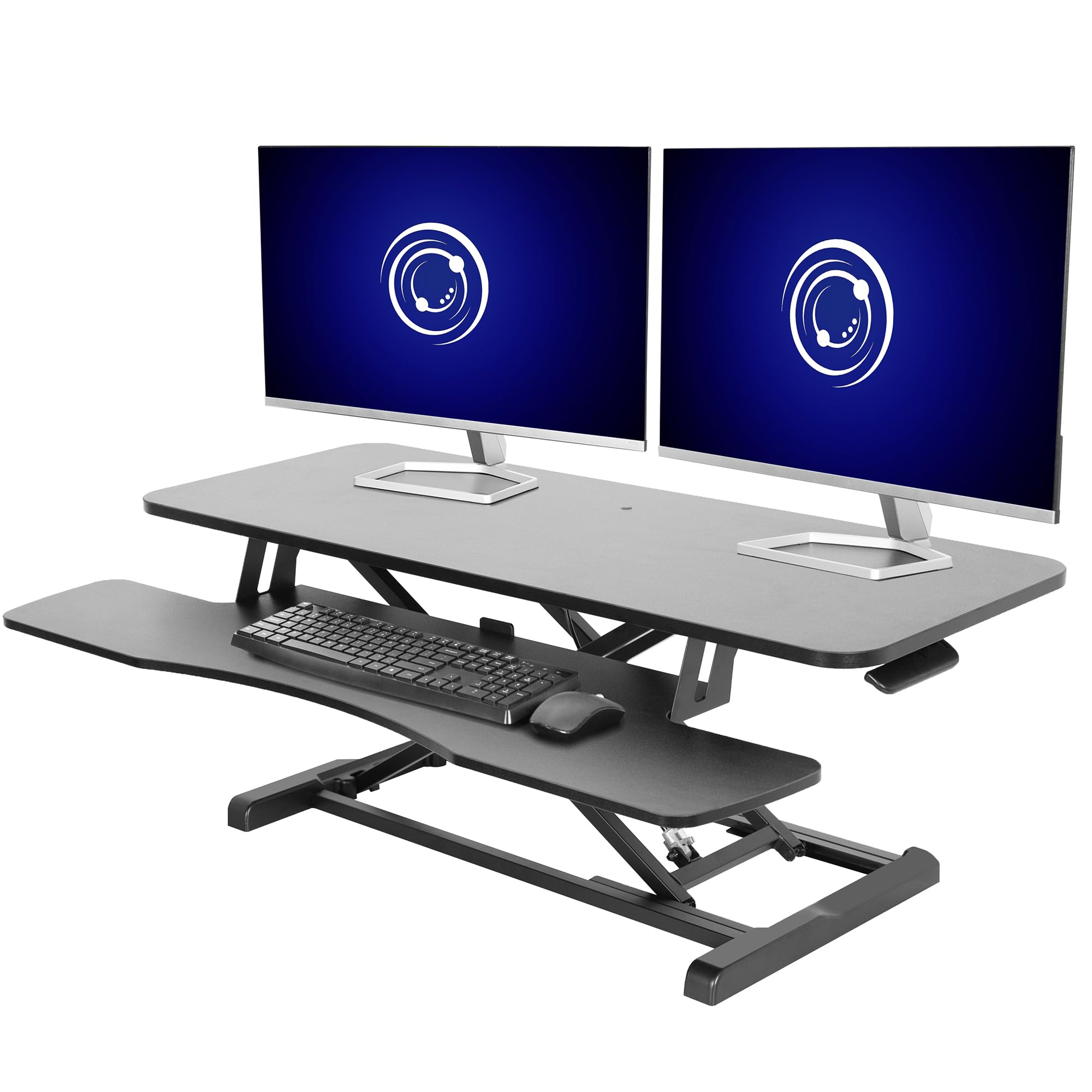 Vivo DESK-V042KB - Convertitore Scrivania 107cm, Nero