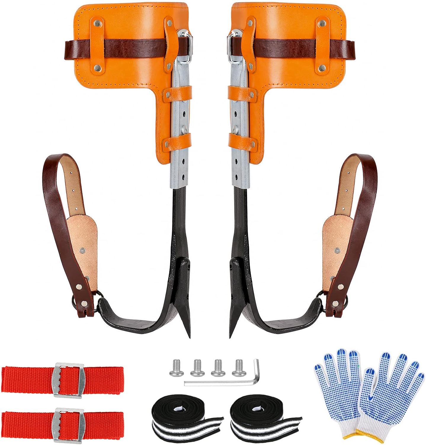 jackfru Ramponi per Arrampicata Albero Picco Set - immagine 1