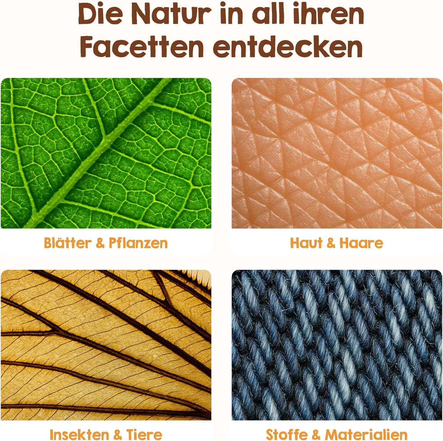 Edubini Microscopio Digitale per Bambini 1000X - immagine 3