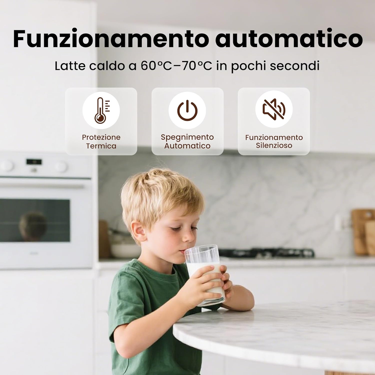 Casimhu Montalatte Elettrico 4 in 1 - immagine 6