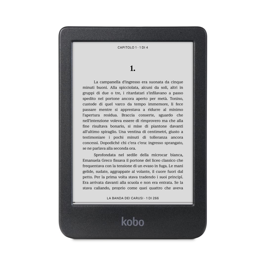 Kobo Clara BW - eReader 6” E Ink Carta 1300 HD, Nero