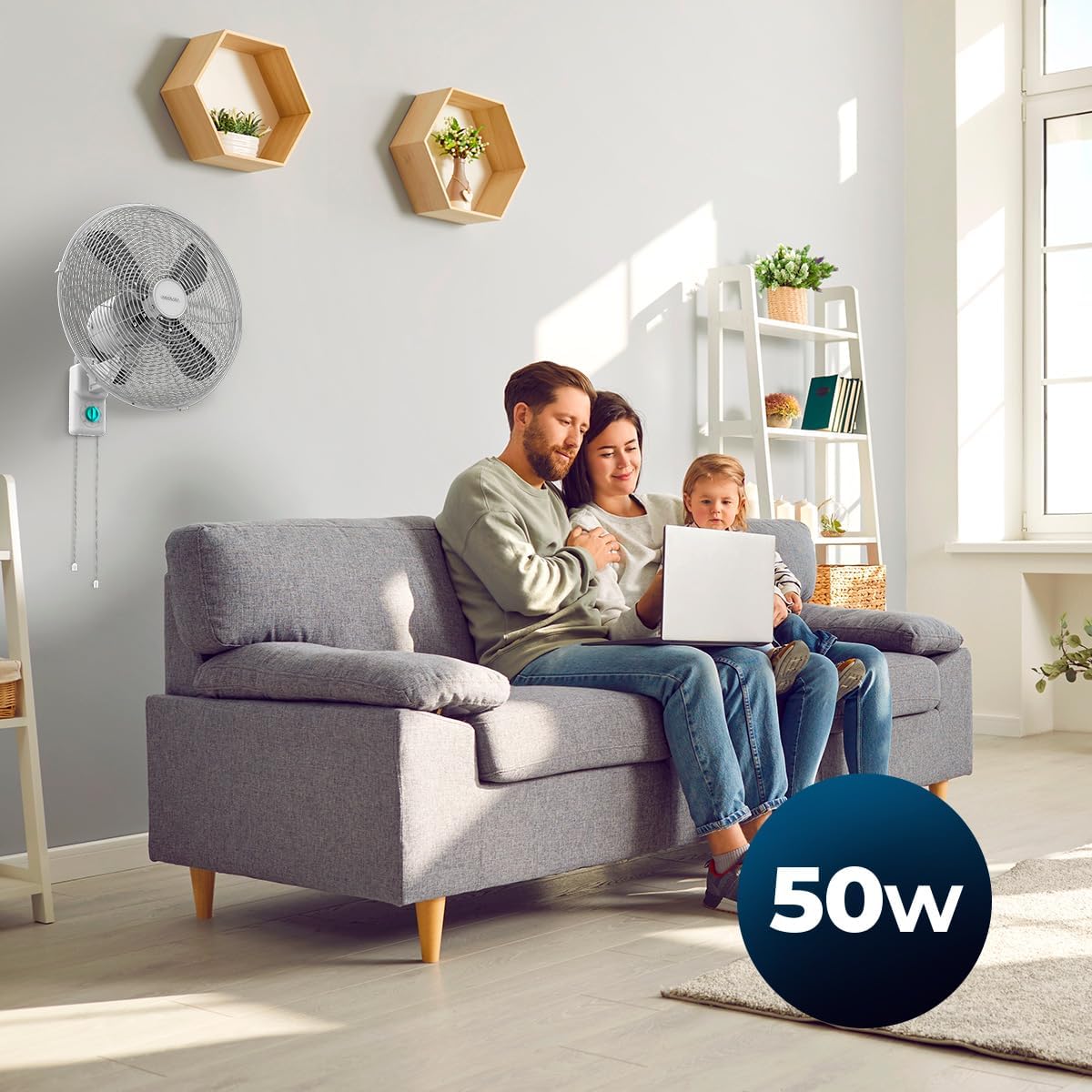 Cecotec Ventilatore da Parete EnergySilence 4500 Power Wall - immagine 2