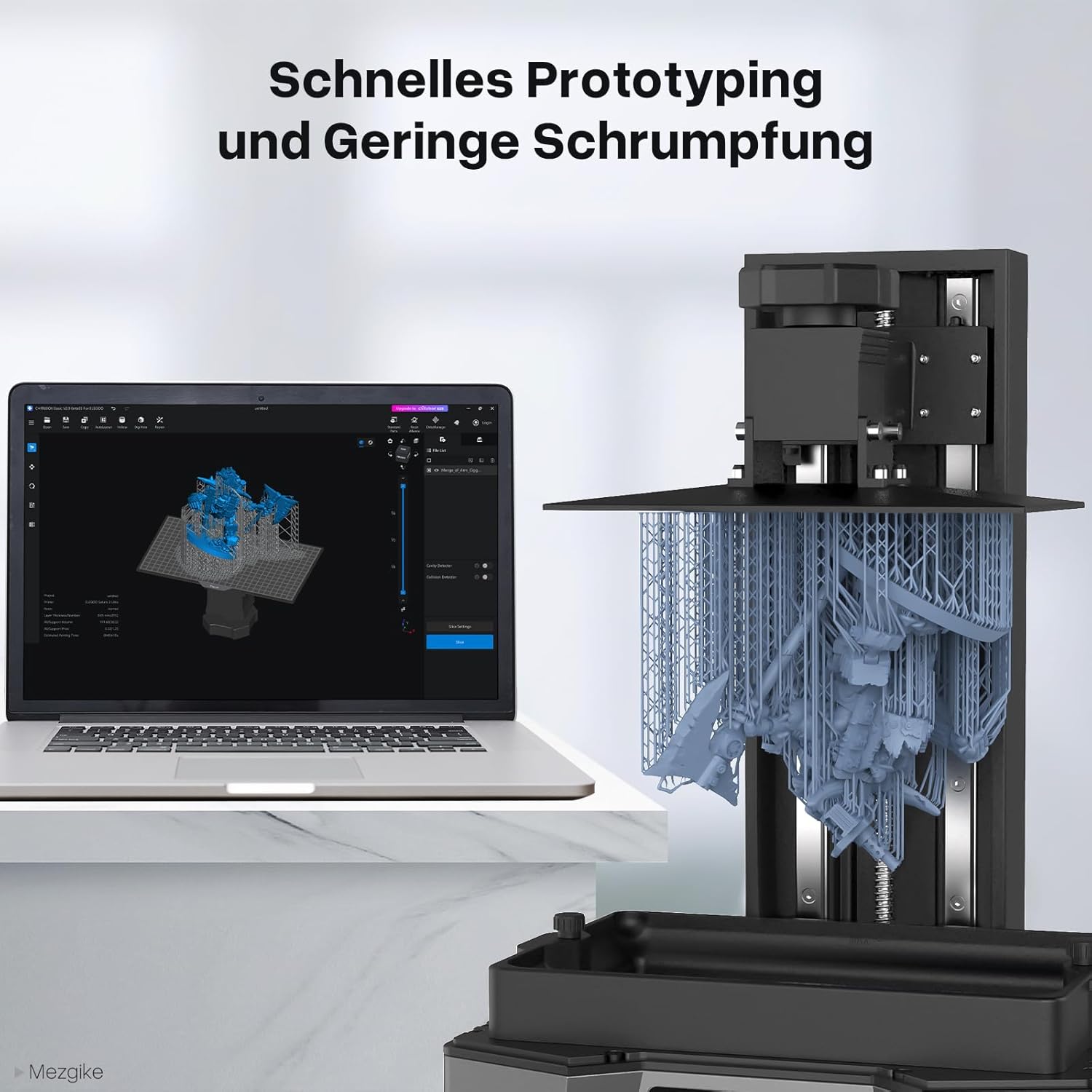 ELEGOO Resina Standard 405nm per Stampante 3D LCD 2000G - immagine 4