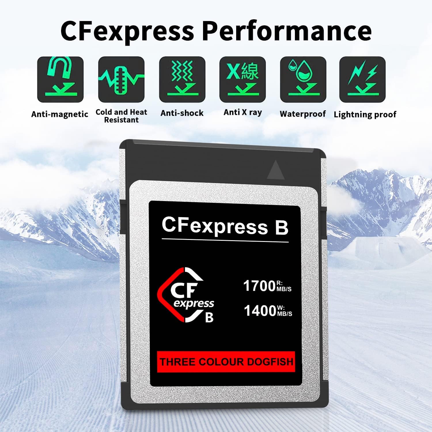 Dogfish 2TB Scheda di Memoria CFexpress Tipo B - immagine 5