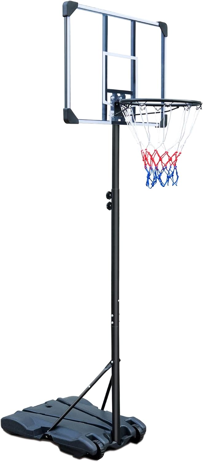 Hionre Canestro da Basket Trasparente Professionale - immagine 1