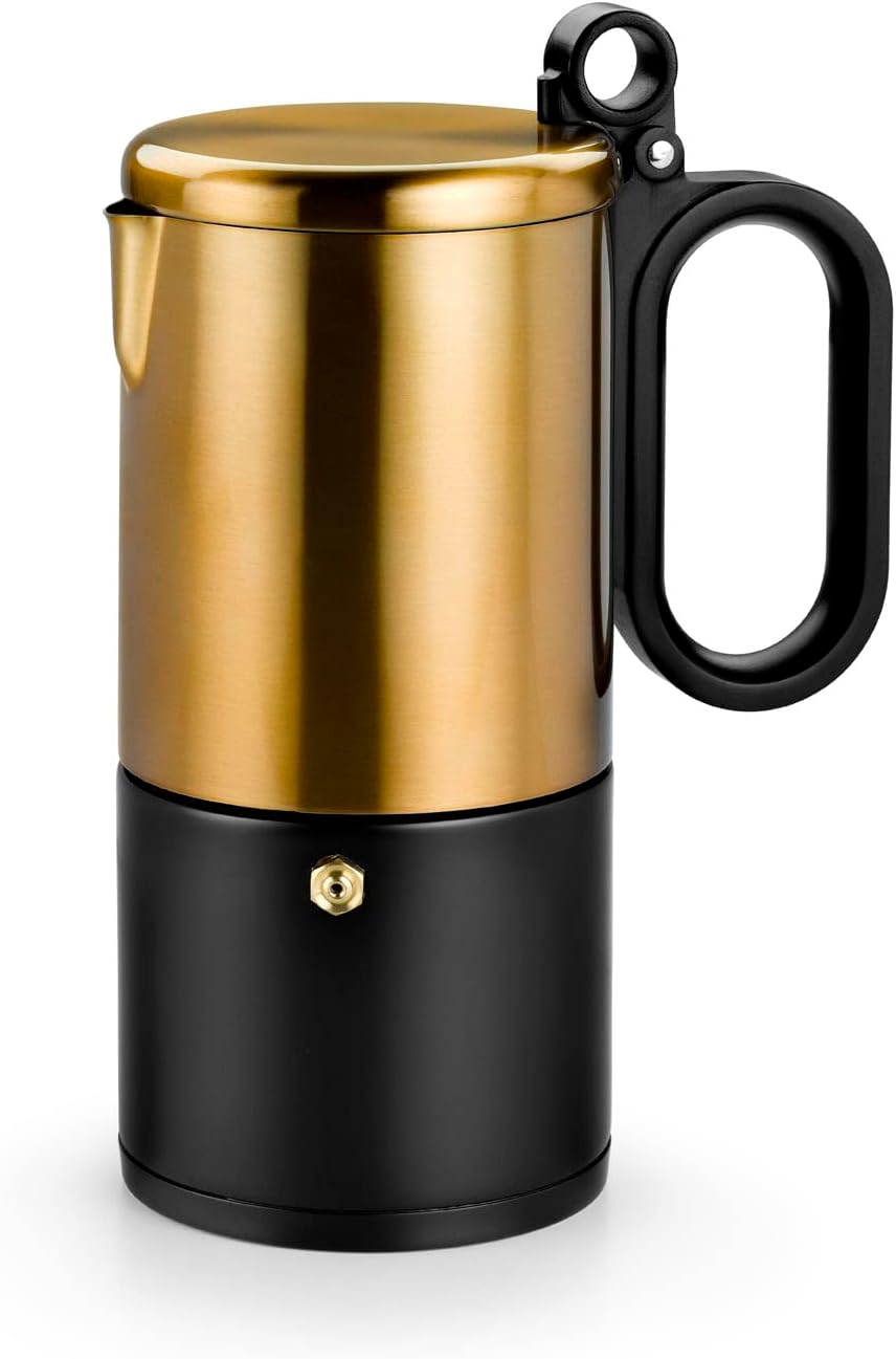 Bra Kaffe - Macchina Caffè Acciaio Inox 4 Tazze - immagine 1