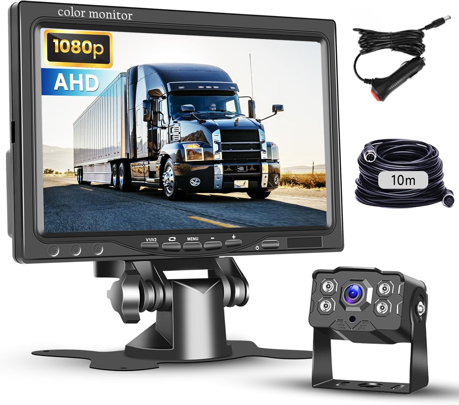 Hodozzy Telecamera Posteriore Auto con Monitor IPS 7" - immagine 1