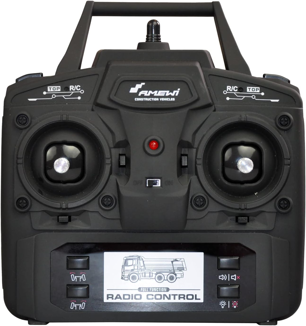 Amewi Mercedes-Benz Arocs Carrozza Ribaltabile RTR, Verde - immagine 7