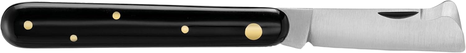 DUE BUOI COLTELLO INNESTO 202AP PER MANCINI - LAMA ACCIAIO CARBONIO BÖHLER K720