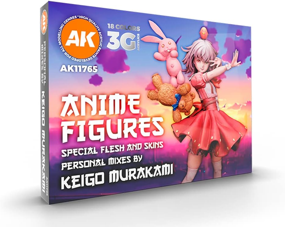 AK Interactive Keigo Murakami AK11765 - Kit Pittura Acrilica 3G - immagine 1