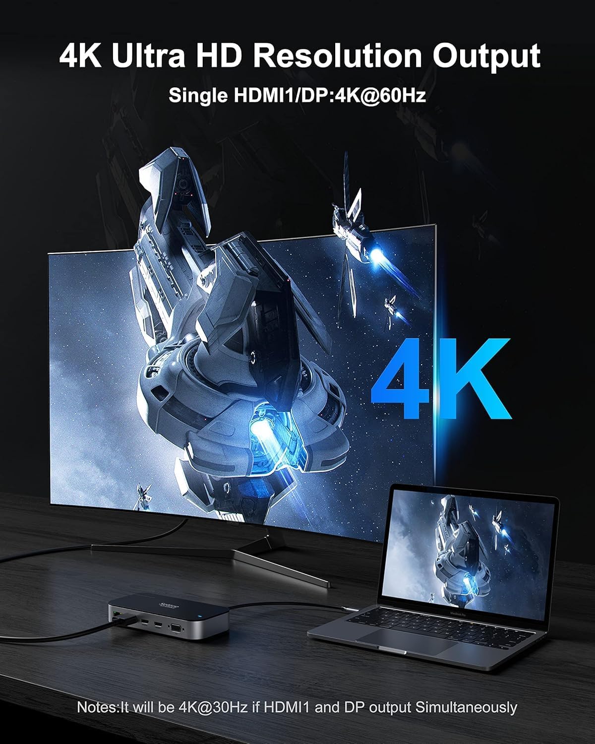 Docking Station USB-C 15 in 1 con Quadruple Display - immagine 3