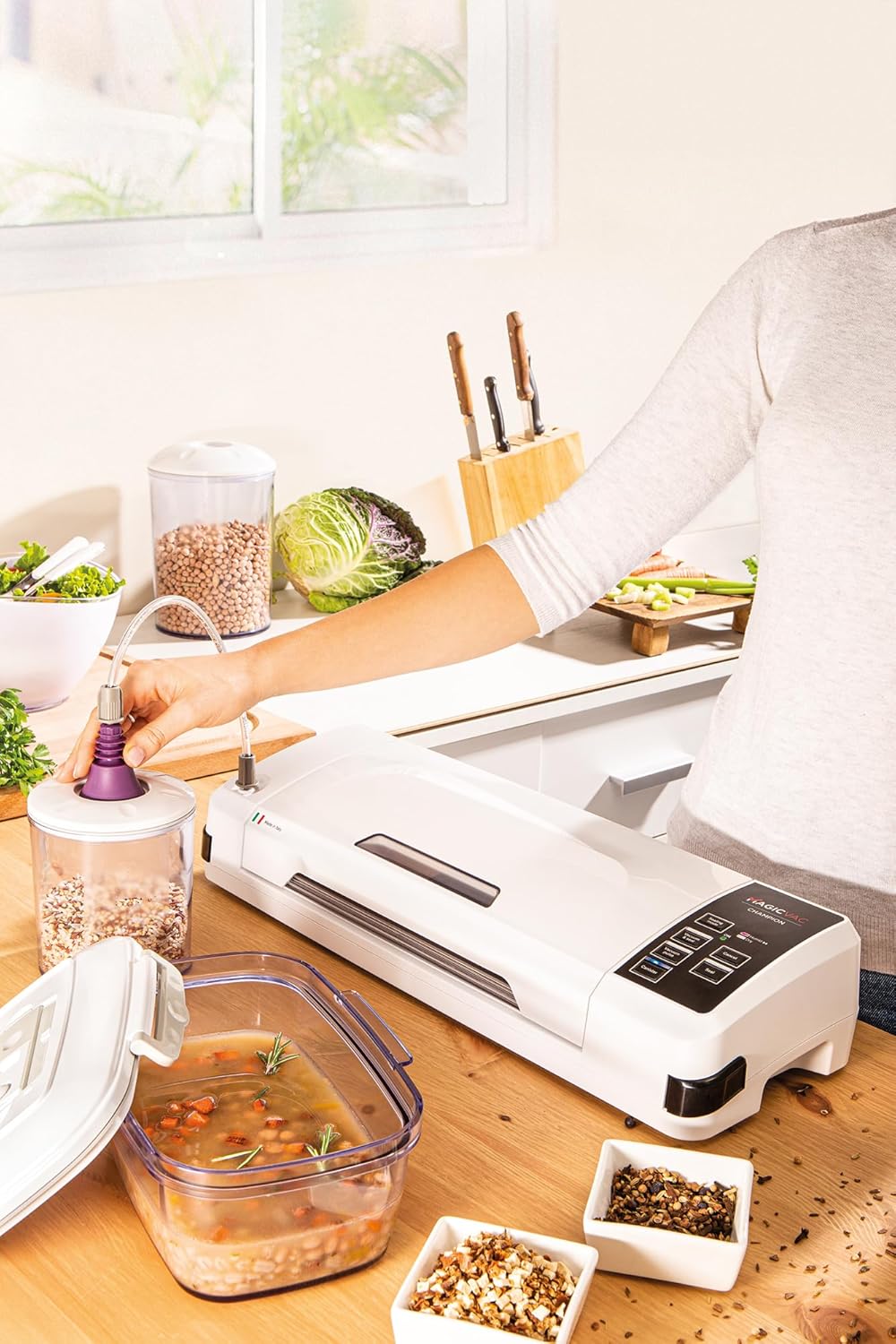 Magic Vac Champion - Macchina Sottovuoto Alimenti Professionale - immagine 5