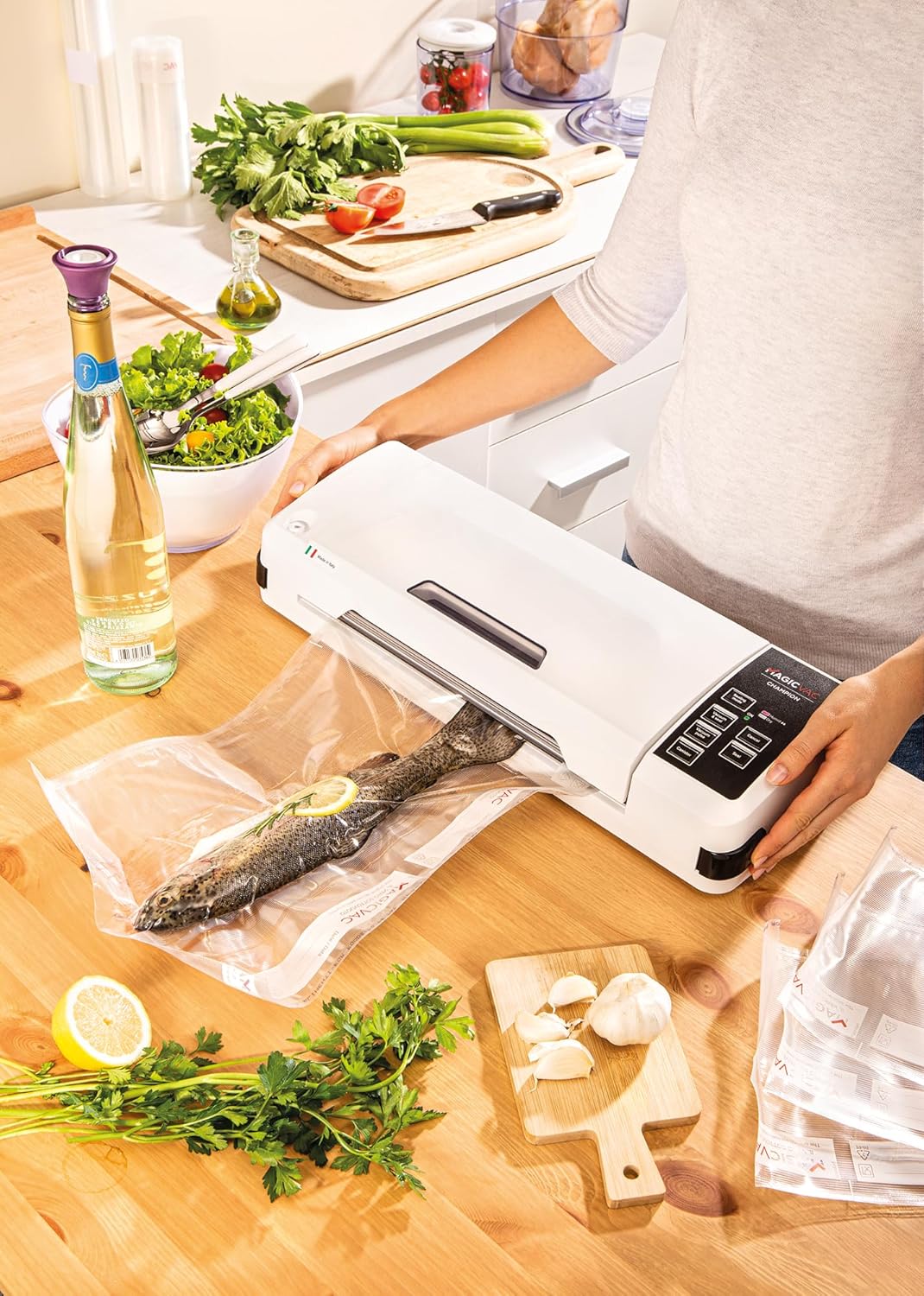 Magic Vac Champion - Macchina Sottovuoto Alimenti Professionale - immagine 6