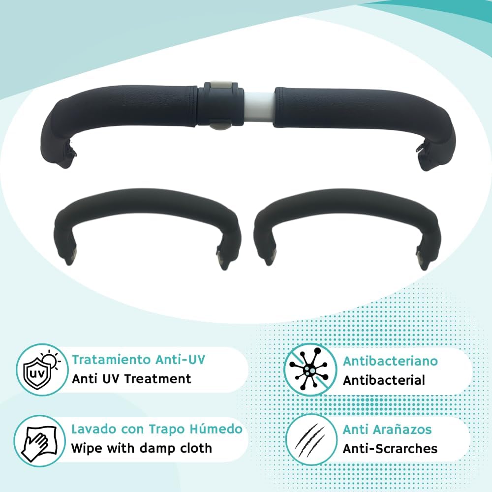 PROTEC TIF - Fodere in Pelle Sintetica per Bugaboo Donkey Duo - immagine 5