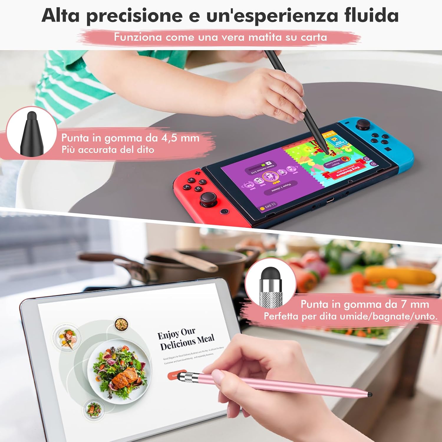 Meko Penna per Tablet 3 in 1 Alta Sensibilità - immagine 5
