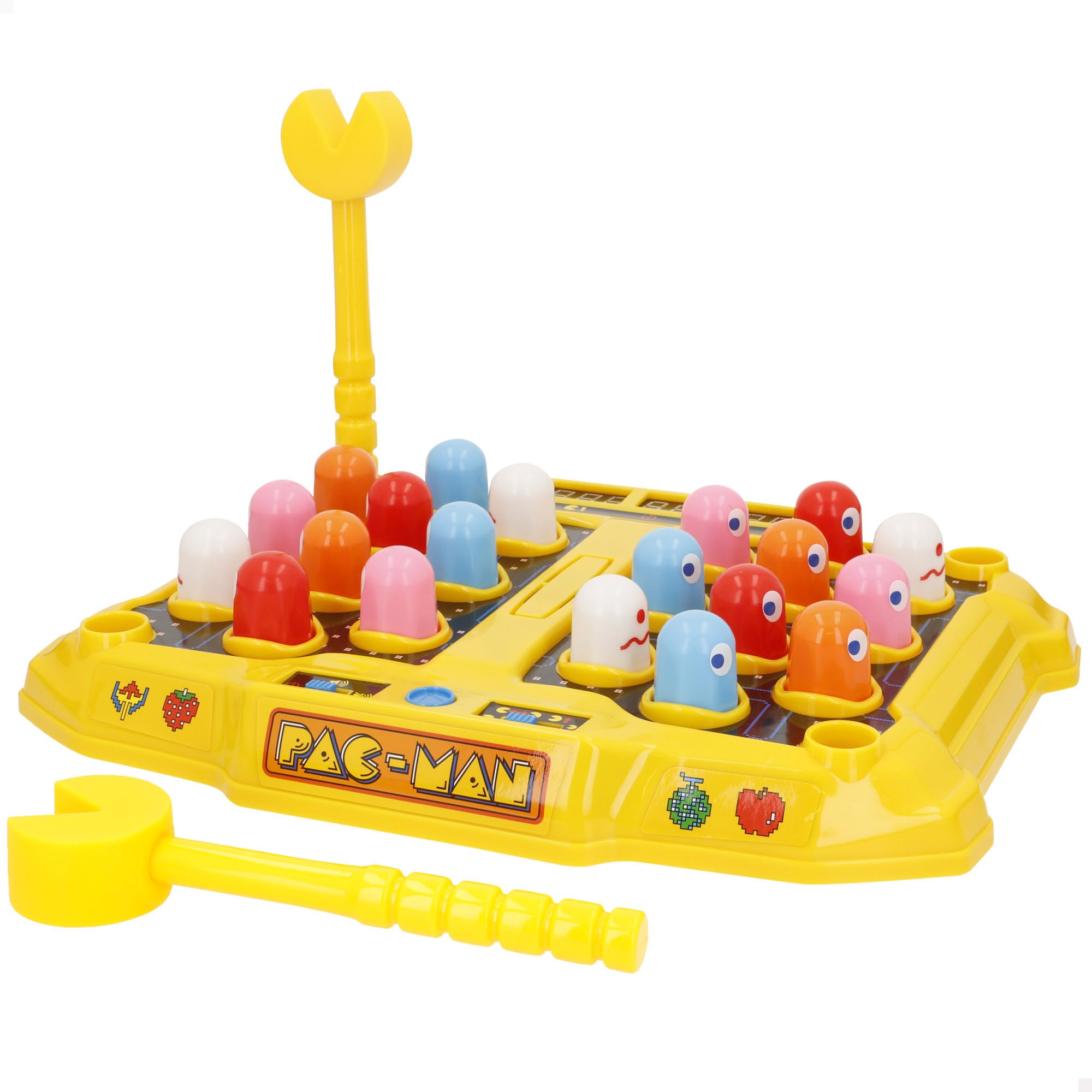 COLORBABY Pac-Man Smash-a-Ghost Arcade da tavolo, luci e suoni, segnalibro elettronico, design premium, licenza ufficiale, giochi da tavolo elettronici, giocattoli da collezione, bambini, adulti