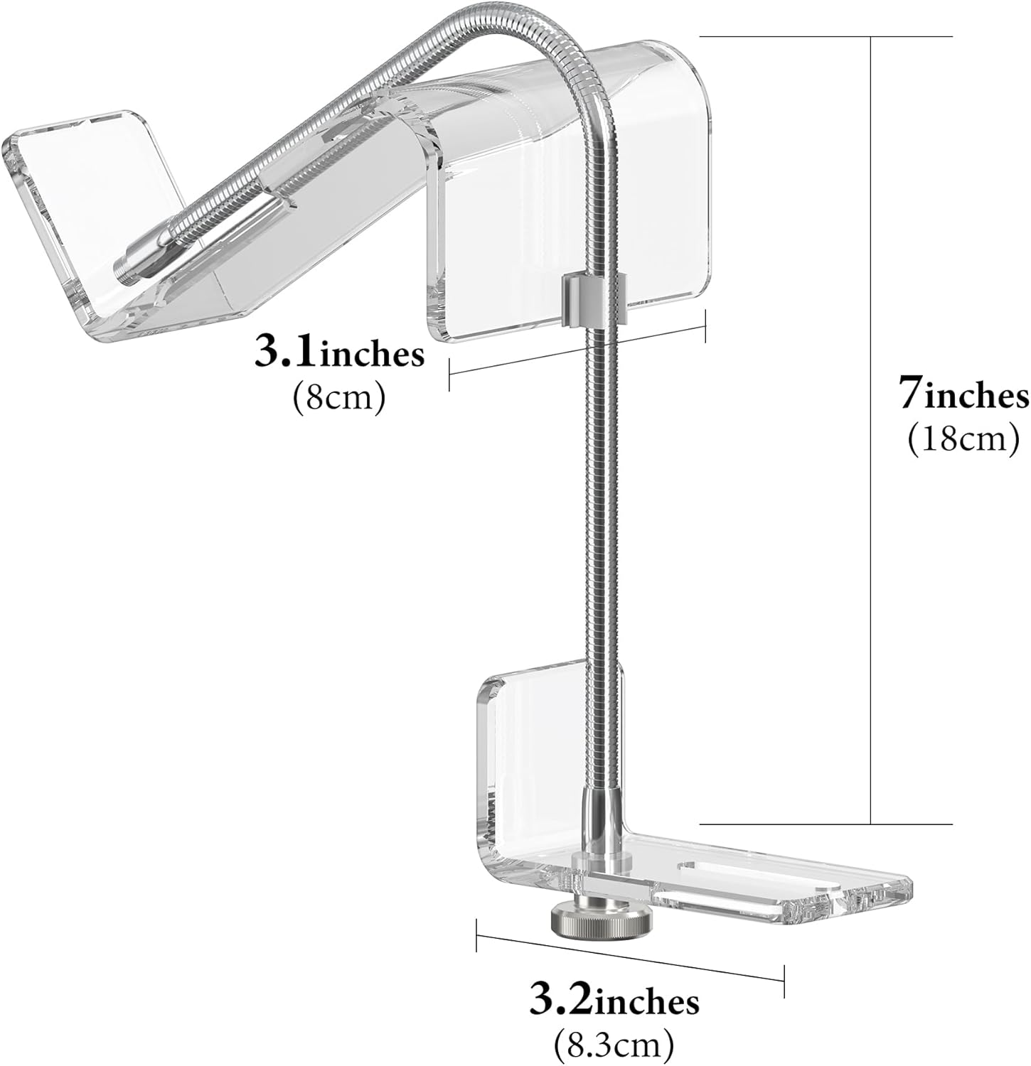 Geekria Supporto Centrale Acrilico per Webcam - immagine 4