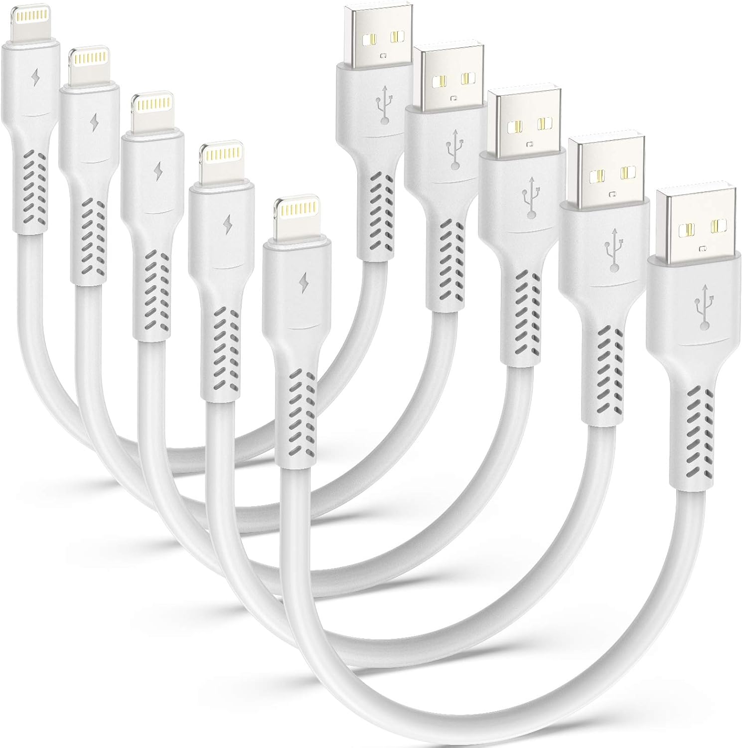 Cavo Lightning Corto 20cm Certificato MFi - 5 Pezzi - immagine 1