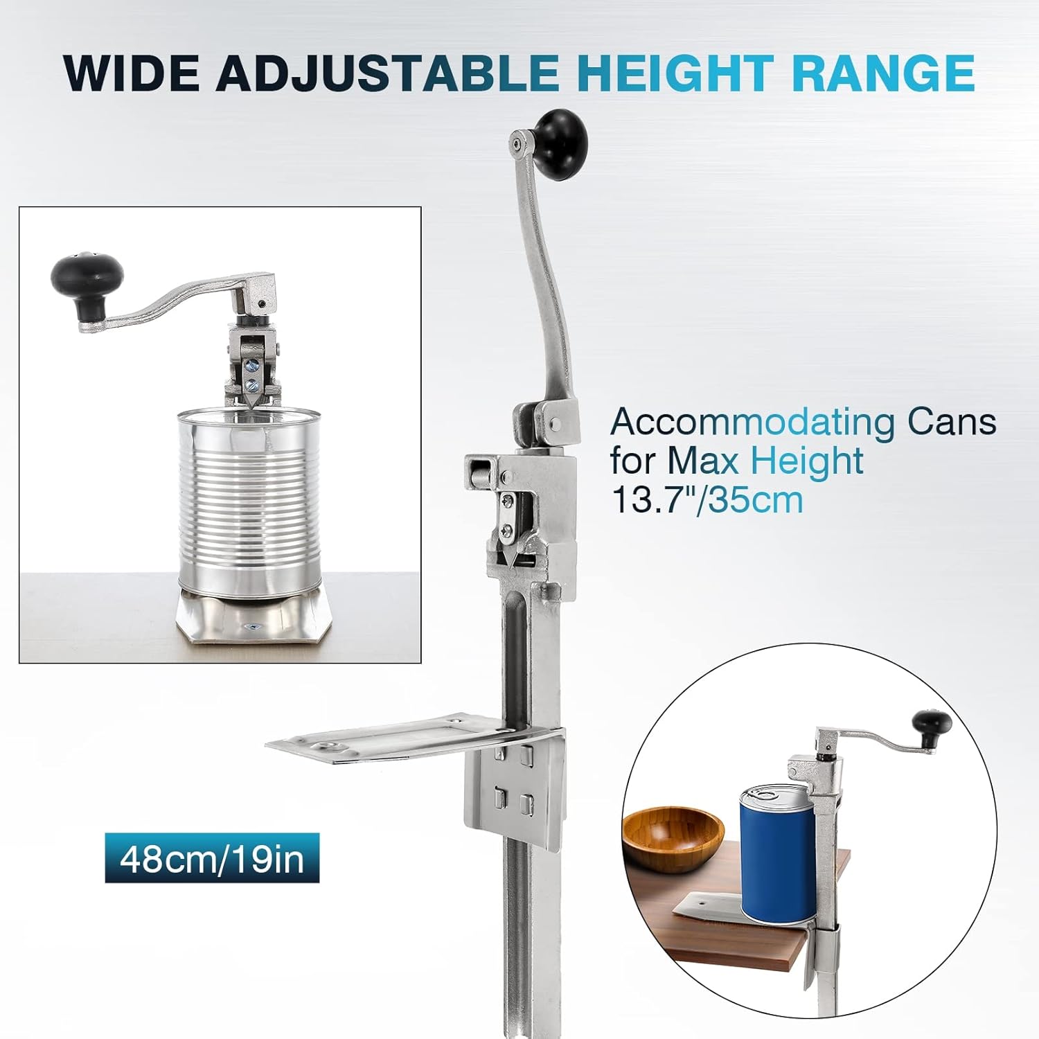 Gototop Apriscatole Manuale da Tavolo HeavyDuty - immagine 2