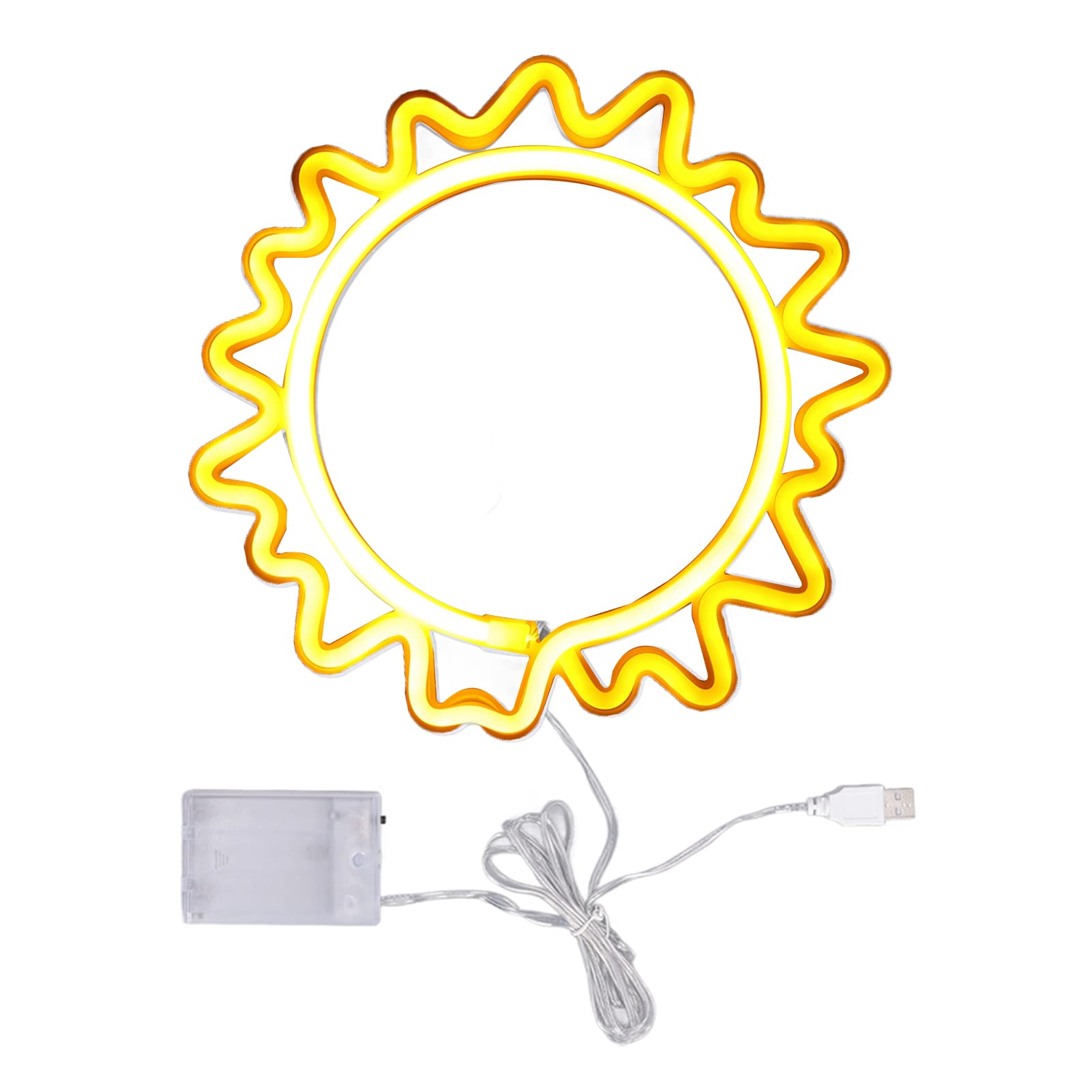Focket Luci al Neon del Sole - LED Sun Sign | Velz