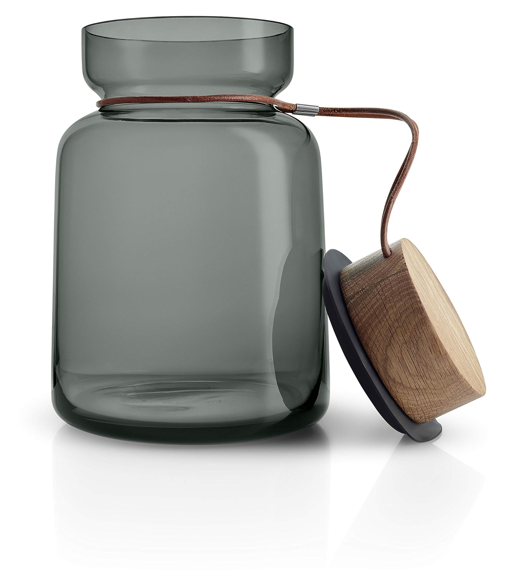 EVA SOLO, Silhouette Storage Jar 2.0L, Barattolo, Vetro Fumè, Unisex