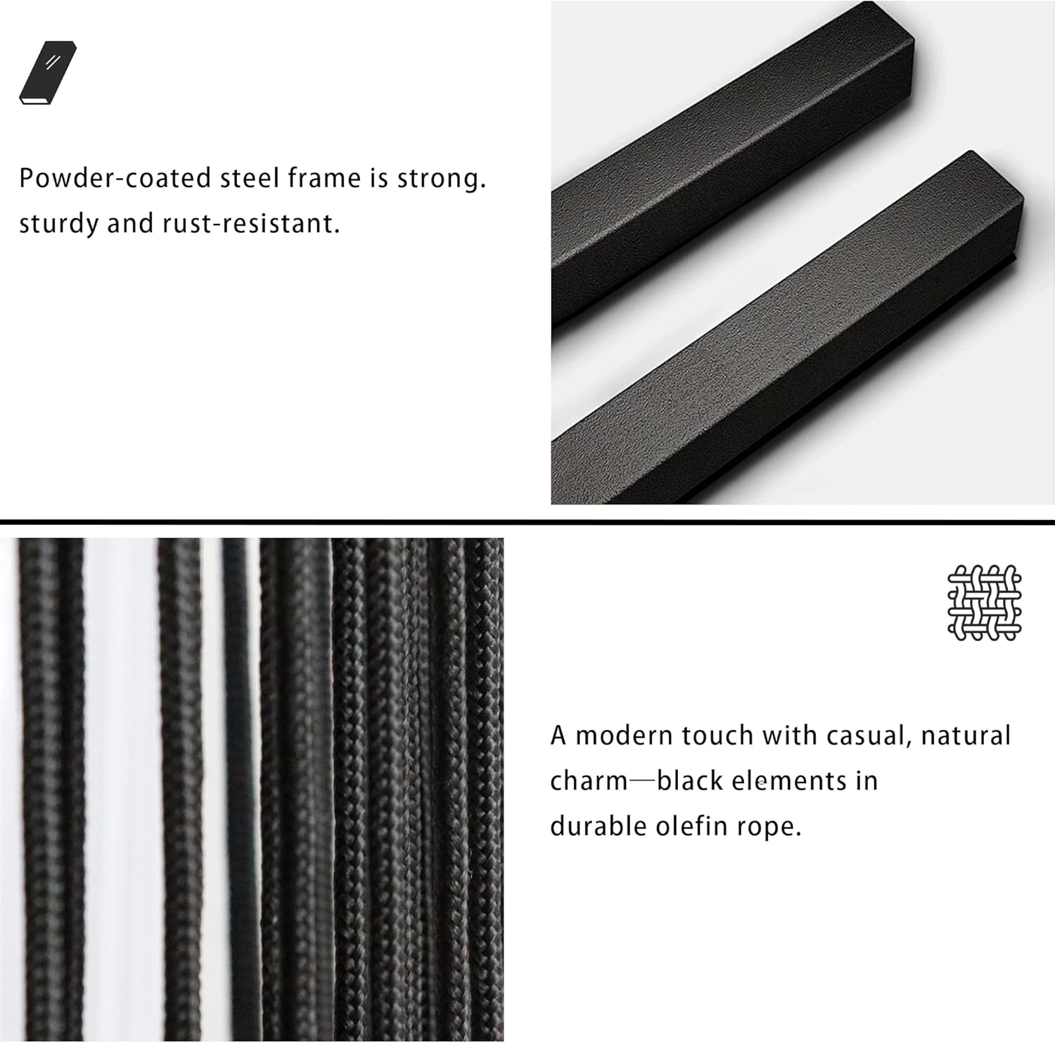 TRIROCKS Set 2 Luci Solari per Esterni in Vimini - immagine 5