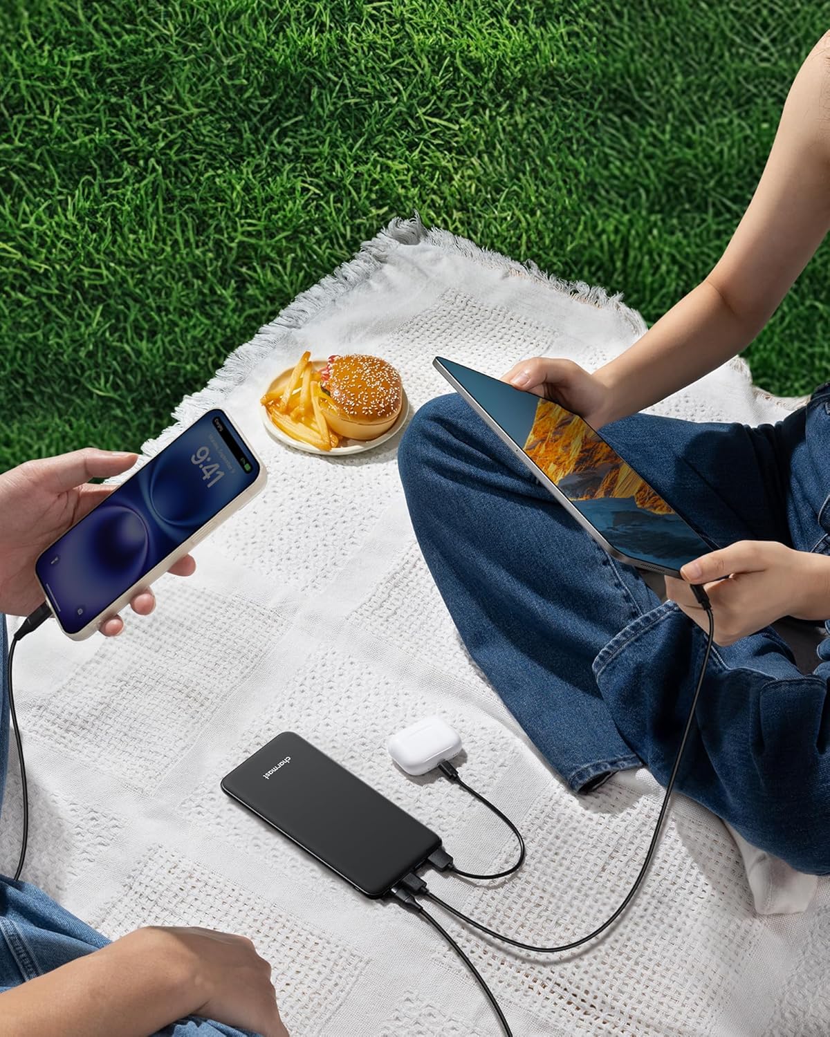 Charmast Power Bank 26800mAh USB-C, Nero - immagine 9