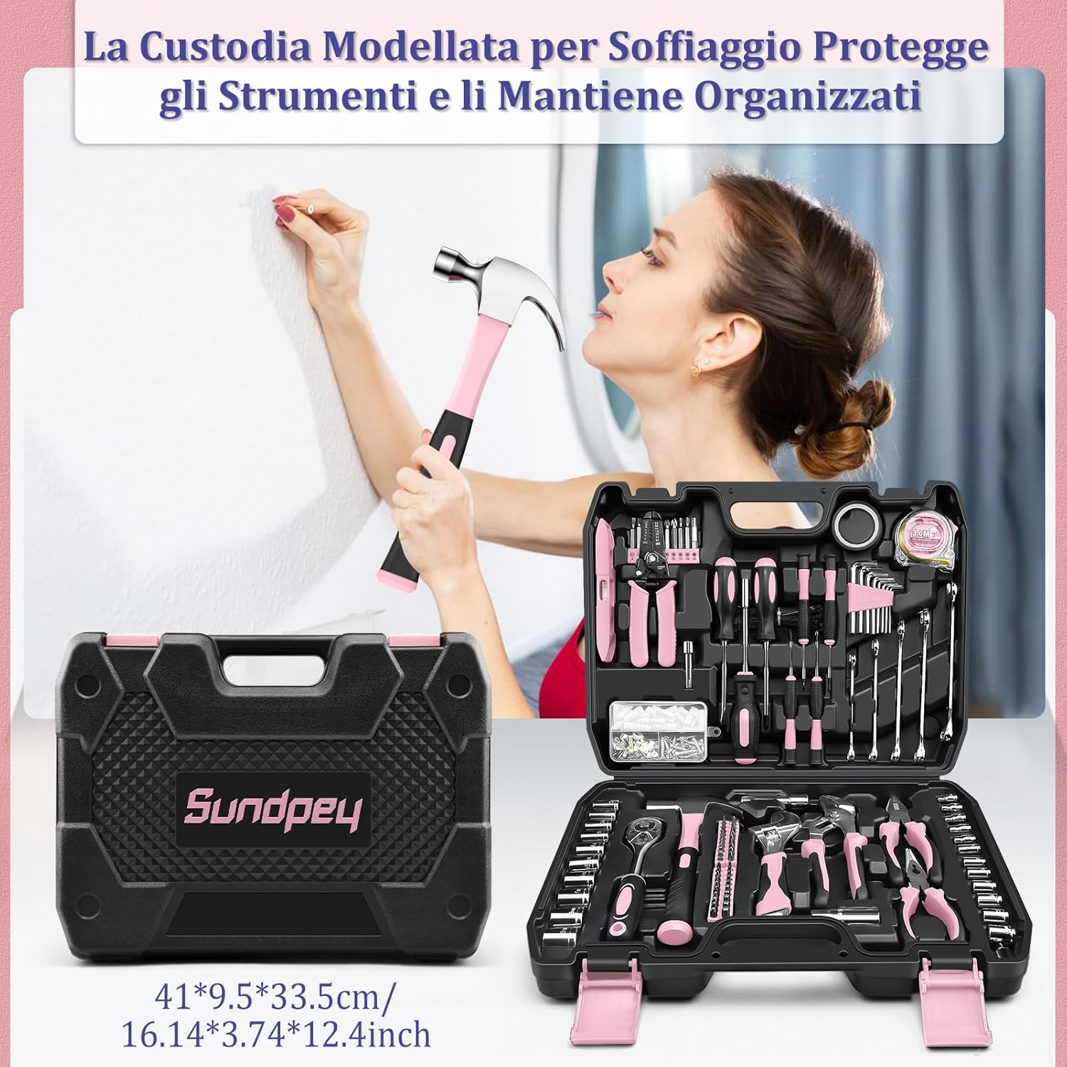 Sundpey Cassetta Attrezzi Completa 281 Pezzi - immagine 6