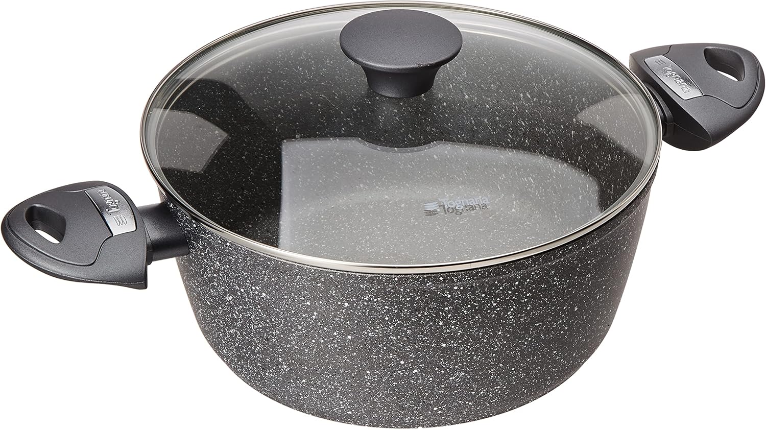 Tognana Mythos - Batteria di Pentole e Padelle 9 Pezzi, Grigio - immagine 4