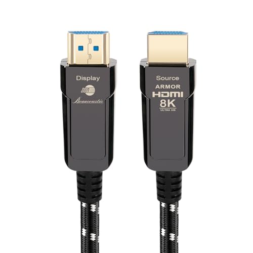 Boaacoustic JIB Cavo HDMI 8K 2.1 in Fibra di Vetro 2M