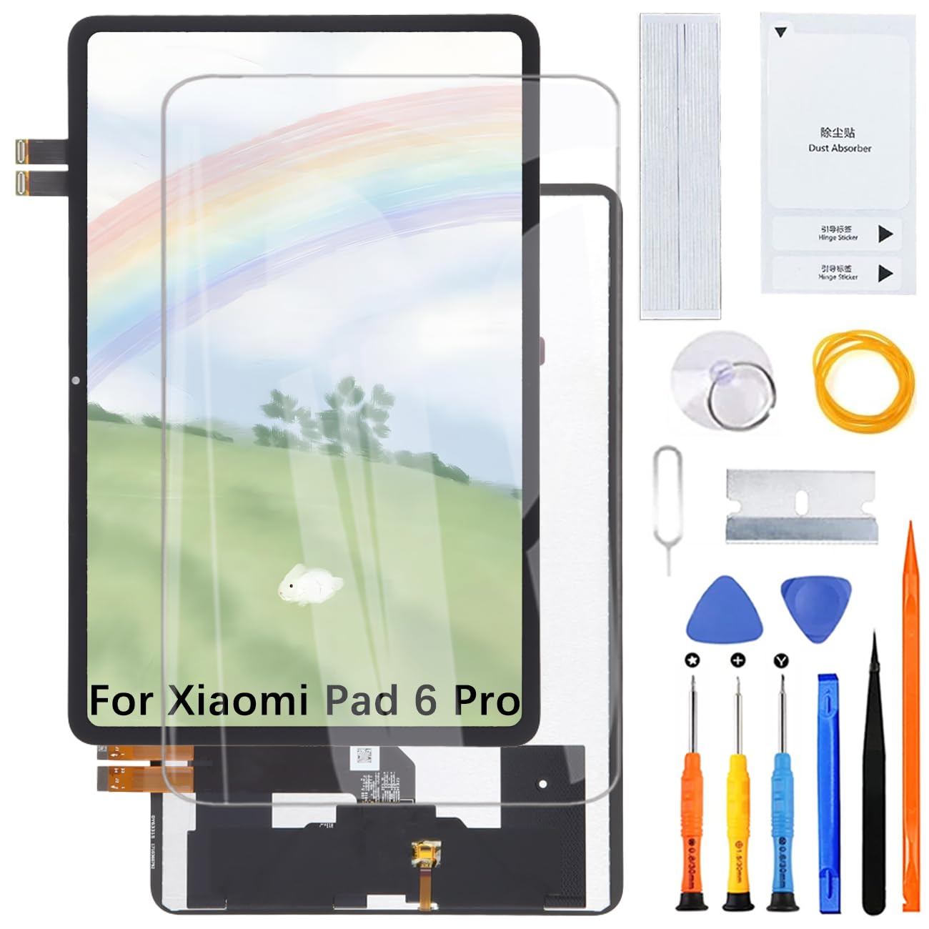 H&lycyj Schermo Display per Xiaomi Pad 6 Pro 11 pollici